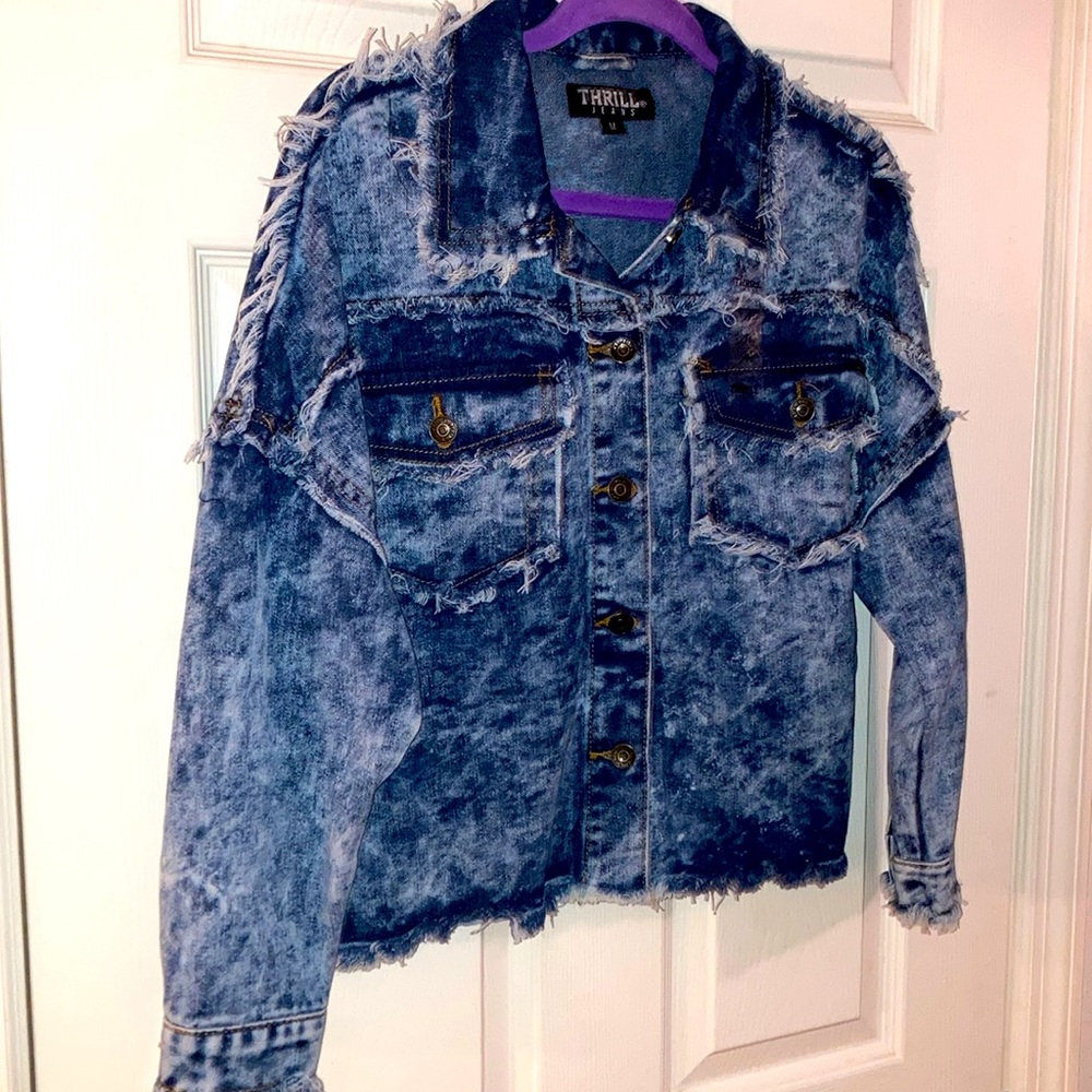 Thrill Jeans Crop Jacket
